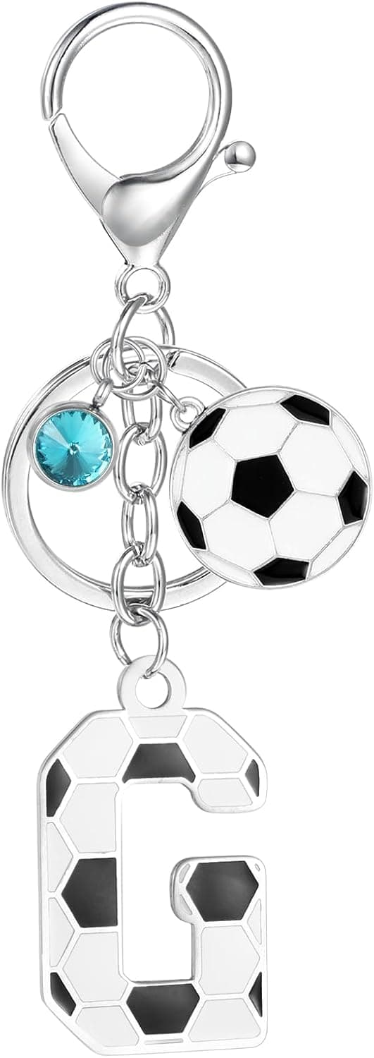Detalle de MWOOT Football Alphabet Keychain