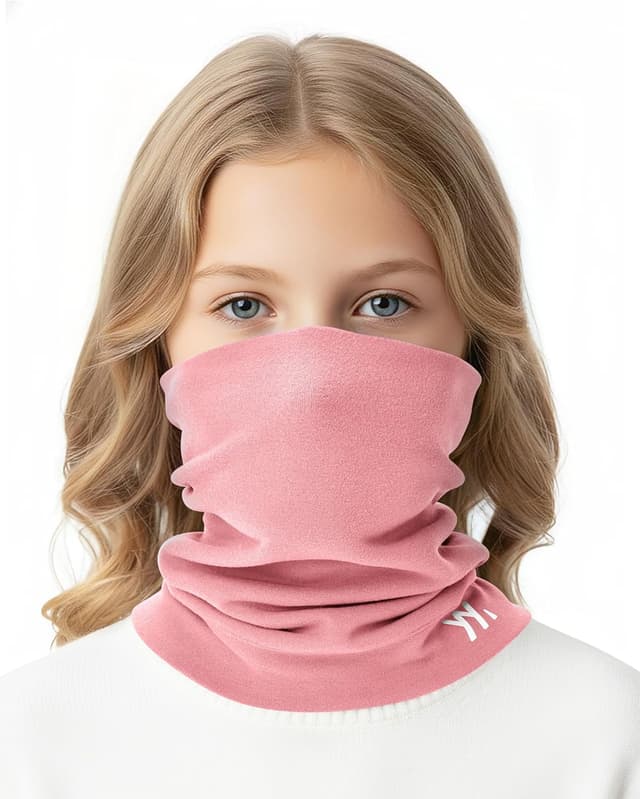Tour de cou enfant YANIKY (fille/garçon) cache-cou doux, respirant et extensible
