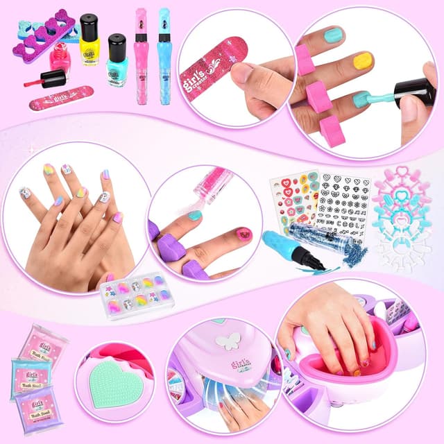 Detalle 2 de Nagellack Set für Kinder mit 6 Lacken