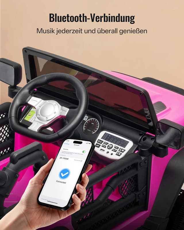 Thumbnail 6 de Outfunny Elektroauto für Kinder 24V, 30 kg