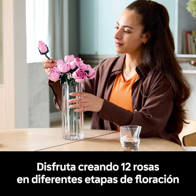 Thumbnail 2 de LEGO 10374 Ramo de Rosas Rosadas