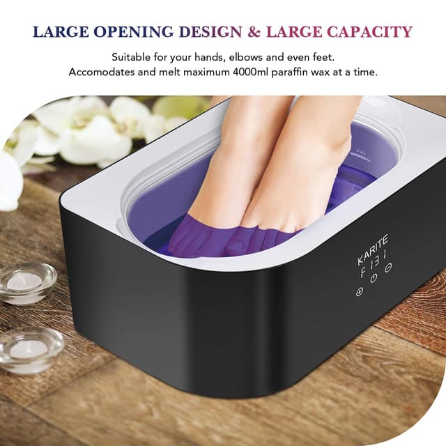 Thumbnail 6 de Karite Paraffin Wax Machine for Hands and Feet (4000ml) – Auto-time & Keep Warm Paraffin Wax Bath Kit