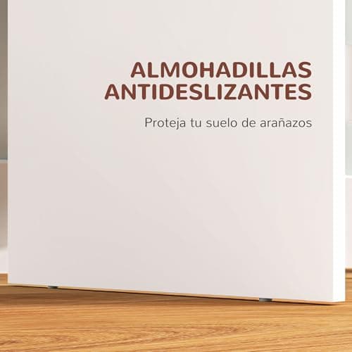 Detalle de HOMCOM Tocador de Maquillaje con Espejo y Cajones