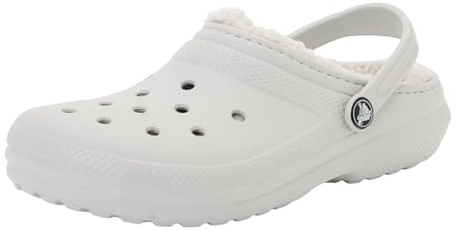 Detalle de Crocs Classic Lined Clog K (Unisex niños) Atmósfera, zuecos con forro y correa de talón