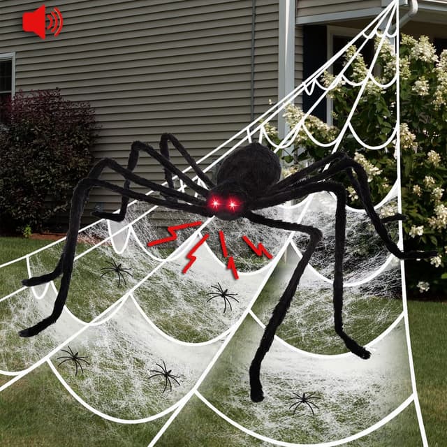 Imagen de HAUSPROFI 49" Giant Halloween Spider en OfertitasTOP