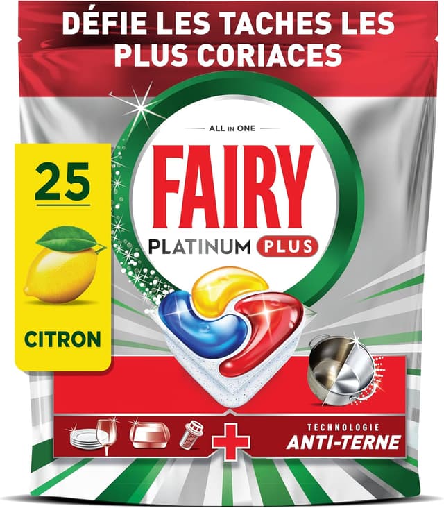 Thumbnail 6 de Fairy Platinum Plus 125 Tablettes propreté intense