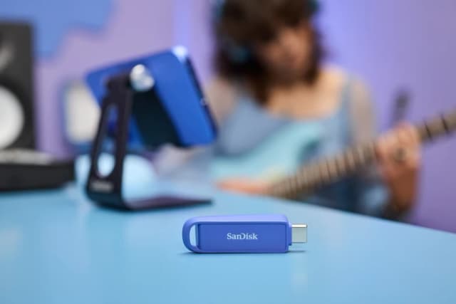 Detalle 2 de SanDisk Phone Drive USB‑C 1TB Maritime Blue – schneller Datentransfer für Handy und PC