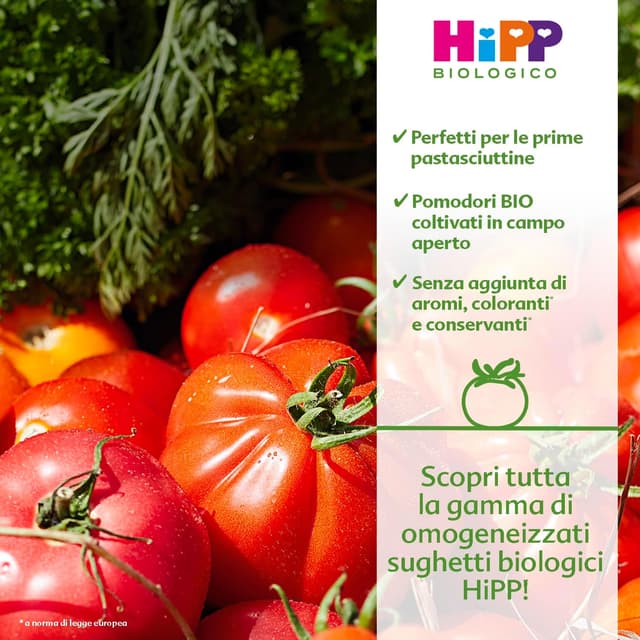 Thumbnail 3 de HiPP Baby Sugo Biologico 24 vasetti 🍅