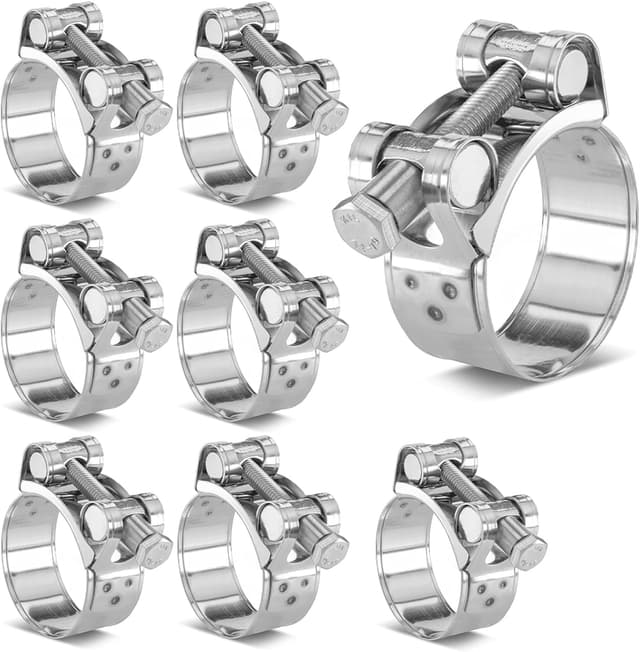 Imagen de Lxoraziy T-Bolt Schlauchschellen 26-28mm 8er Set en OfertitasTOP