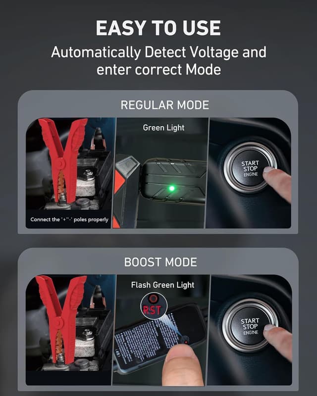 Thumbnail 5 de Jump Starter Power Pack 4000A car booster