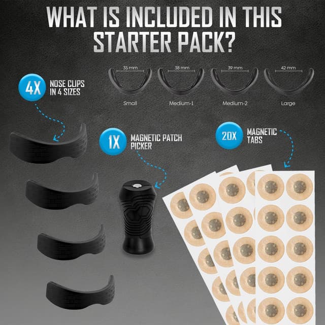 Thumbnail 3 de Sraba Magnetic Nose Strips 20 Pcs