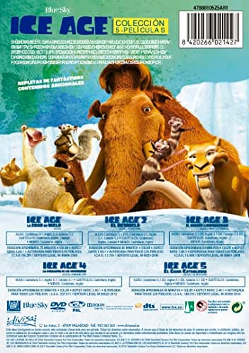 Detalle 2 de Divisa HV Ice Age 1‑5 Pack 🎬