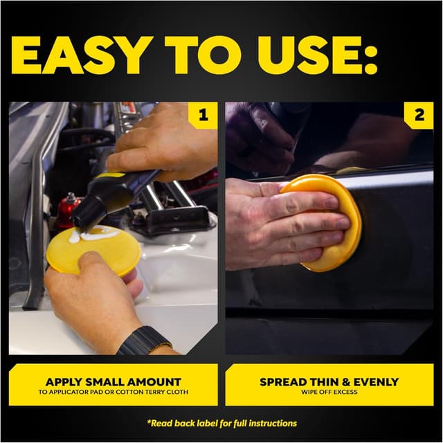 Detalle 2 de Meguiar's Ultimate Black Plastic Restorer (16 oz) for Faded Trim, Vinyl & Rubber