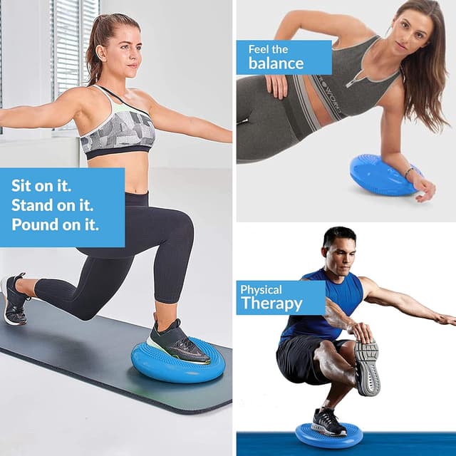 Thumbnail 5 de RFAQK Inflated Air Stability Wobble Cushion (extra thick)