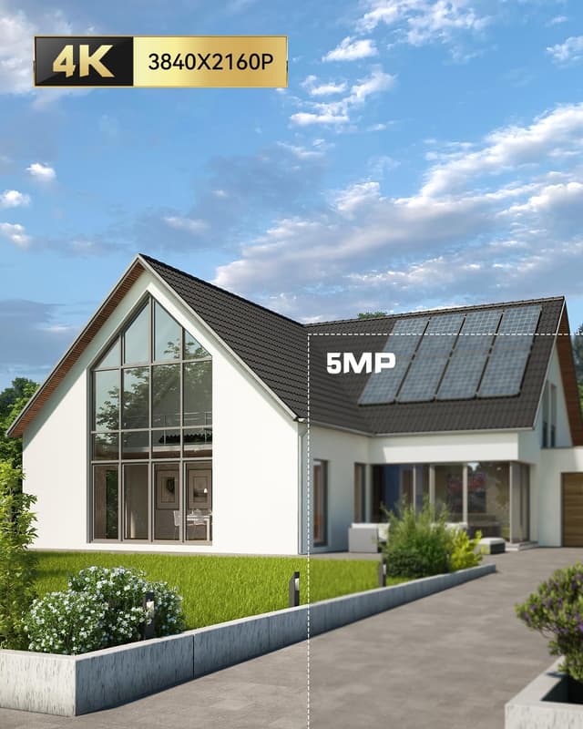 Detalle 2 de Ctronics 4K 8MP Cámara Exterior IA