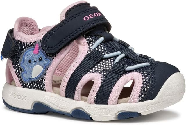 Detalle de Geox Baby Mädchen Sandale „Multy GirlSandal“ – atmungsaktiv für warme Tage