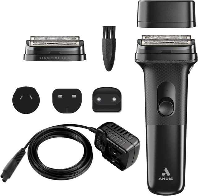 Detalle de Andis 562711 Kit rasoir InFORM à lames en titane, rechargeable et sans fil