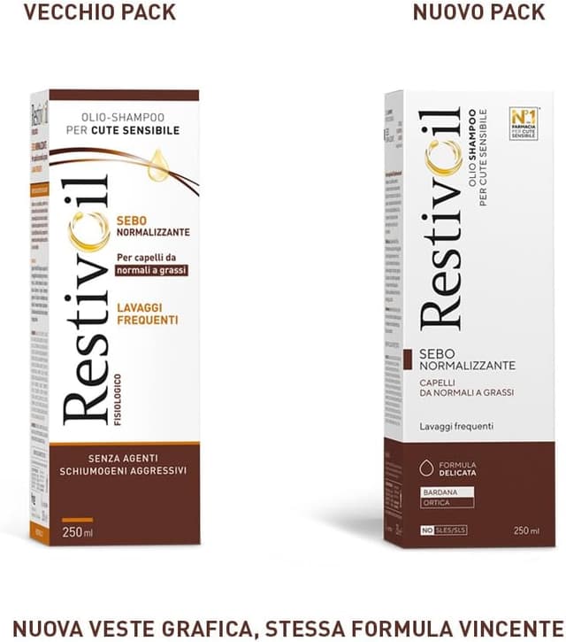 Thumbnail 1 de Restivoil Olio-Shampoo Sebonormalizzante 250 ml