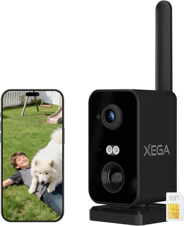 Detalle de Xega 4G caméra 10000 mAh