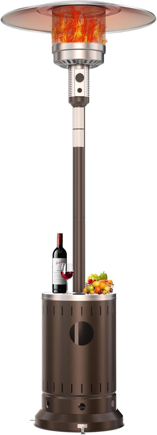 Imagen de DIAMONDFORGE Patio Heater 50,000 BTU Brown en OfertitasTOP