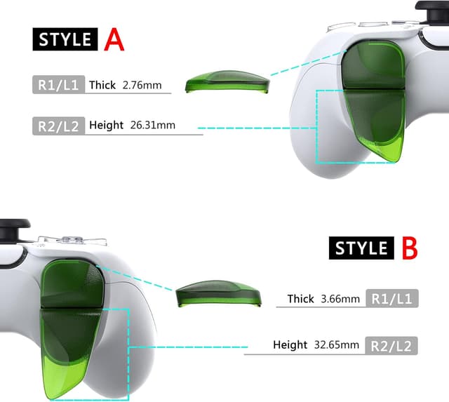 Detalle de playvital BLADE Shoulder Trigger Extenders
