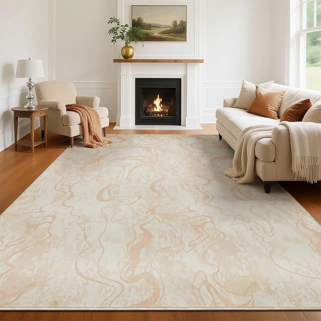 Thumbnail 1 de Tapis Vasip « Salon Moderne » poil ras lavable en machine 200x300 cm avec envers antidérapant