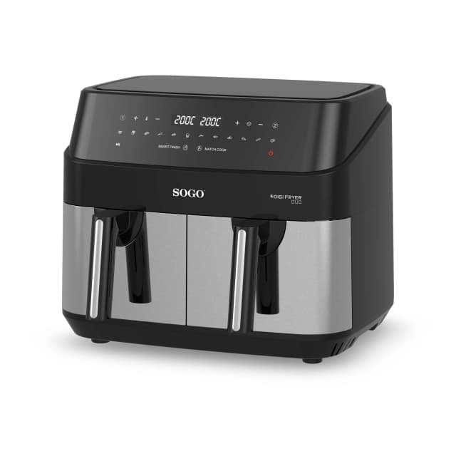 Detalle de Sogo FRE-SS-10845 freidora de aire 360° doble