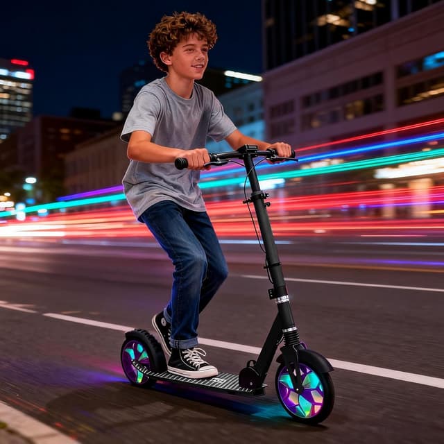 Thumbnail 5 de MEE GOO Foldable Kick Scooter 8" Wheels