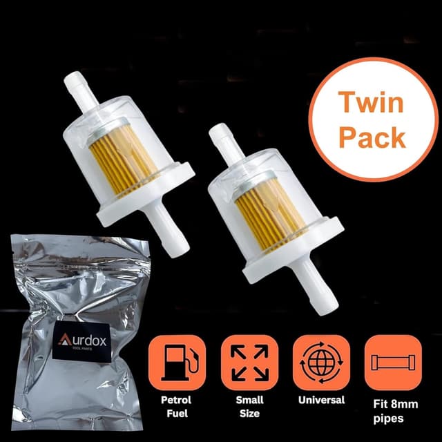 Thumbnail 6 de Aurdox Universal 40 Micron 5/16" Inline Fuel Filter Kit for small engines