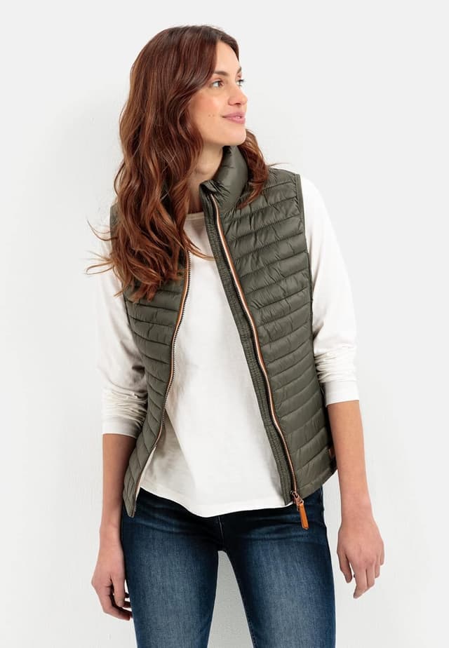 Detalle de camel active Steppweste 360250-9E50 mit leicht taillierter Passform