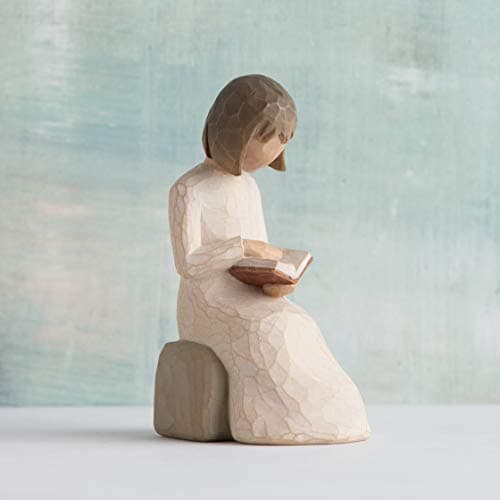 Thumbnail 4 de Enesco Willow Tree Figura de niña leyendo