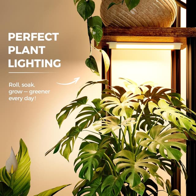 Thumbnail 6 de Bamworld mensola per piante da interno a 5 livelli con luce crescente