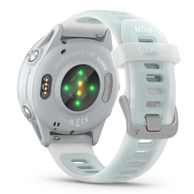 Detalle 2 de Garmin Forerunner 570 42mm Blanco/Azul