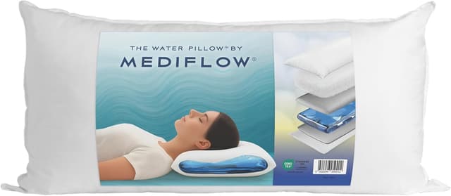 Detalle de Mediflow „Das erste & Original“ Wasserkissen für Nackenunterstützung (40 x 80 cm)