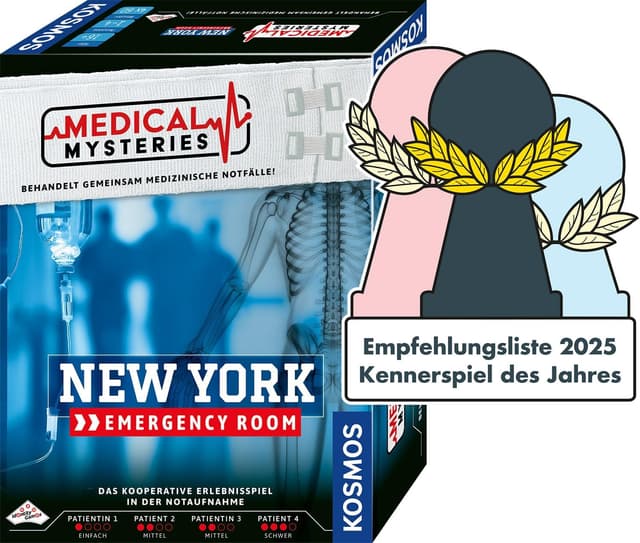 Detalle de KOSMOS Medical Mysteries Rollenspiel ab 16 🎲