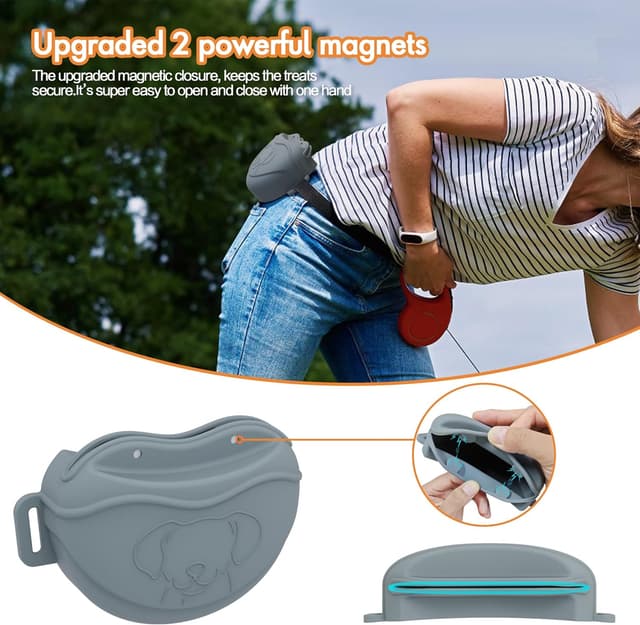 Thumbnail 3 de AWINNER Dog Treat Pouch Premium Silicone