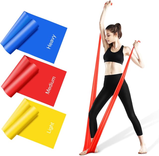 Detalle de Resistance Bands Set 1.5m โ 3-level workout bands ๐