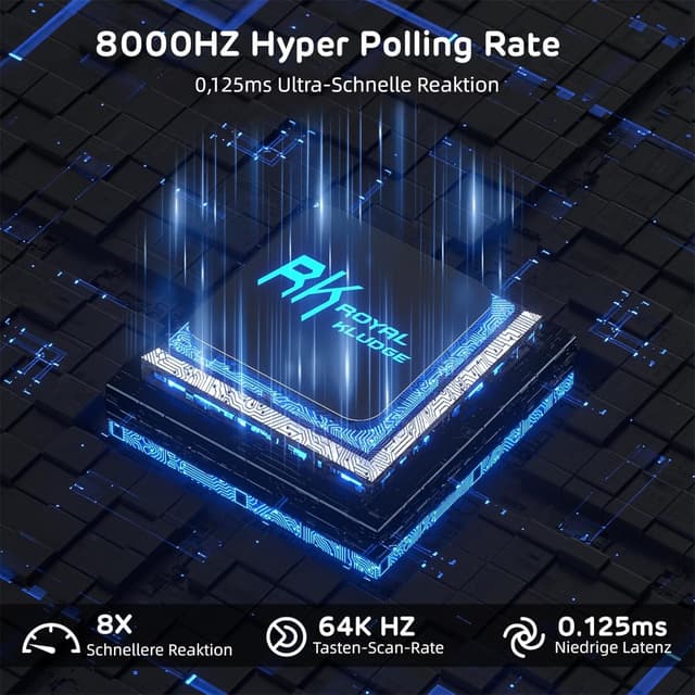 Thumbnail 6 de RK ROYAL KLUDGE C98 DE HE mechanische Gaming-Tastatur (Hall-Effekt, Hot-Swap, QWERTZ) mit Rapid Trigger