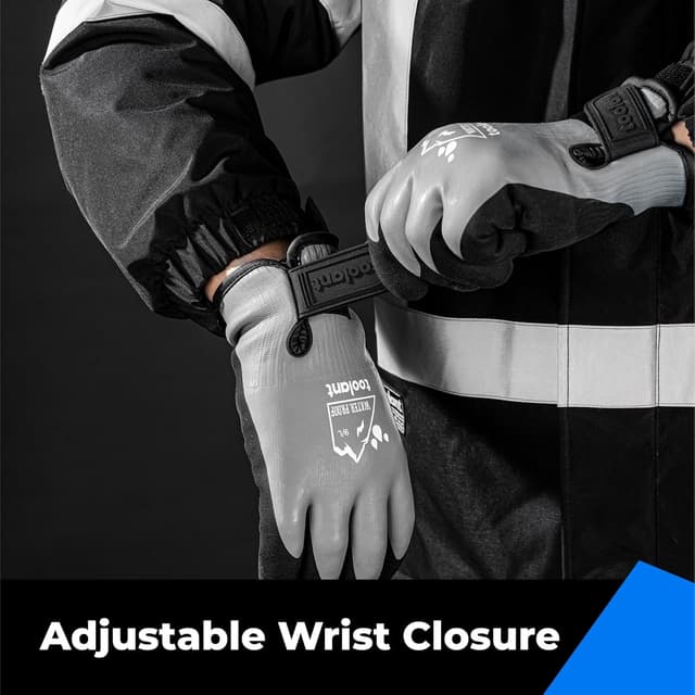 Thumbnail 5 de toolant 100% Waterproof Winter Work Gloves, Large