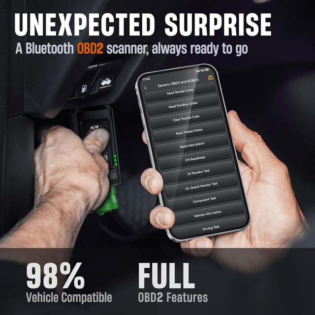 Detalle de ANCEL HD100 Truck Scanner Bluetooth DPF