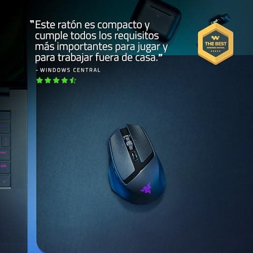 Detalle 2 de Razer Basilisk Mobile ratón inalámbrico 105 h
