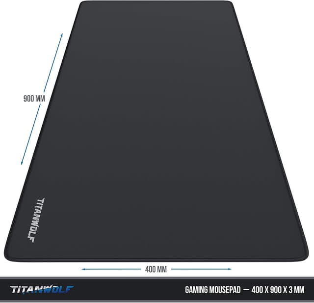 Thumbnail 3 de TITANWOLF XXL Speed Mauspad 900 x 400mm