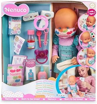 Detalle de Nenuco Muñeco Bebé 👶 con Accesorios para Médicos y Enfermeras