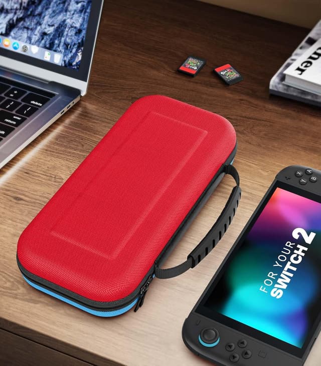 Thumbnail 6 de MoKo Tasche für Nintendo Switch 2 (2025) — 10 Spielefach