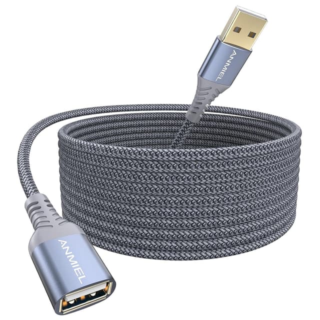 Thumbnail 6 de ANMIEL USB 3M Braided Extension Cable USB cable