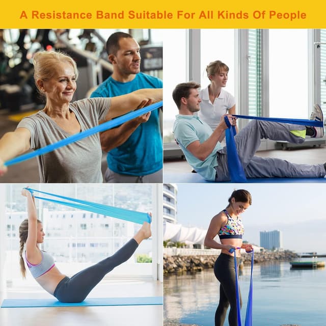 Thumbnail 6 de Set bande elastiche fitness 3 pezzi 1,8 m