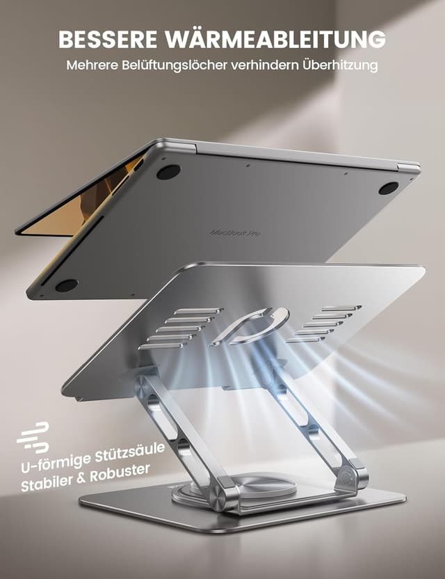 Thumbnail 5 de Lamicall Laptop Ständer verstellbar, 10–17,3"