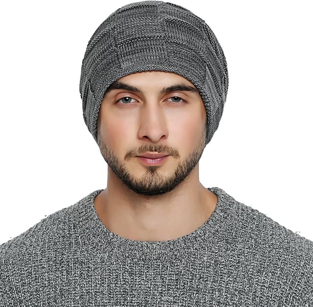 Detalle 2 de DonDon berretto invernale in lana, slouch