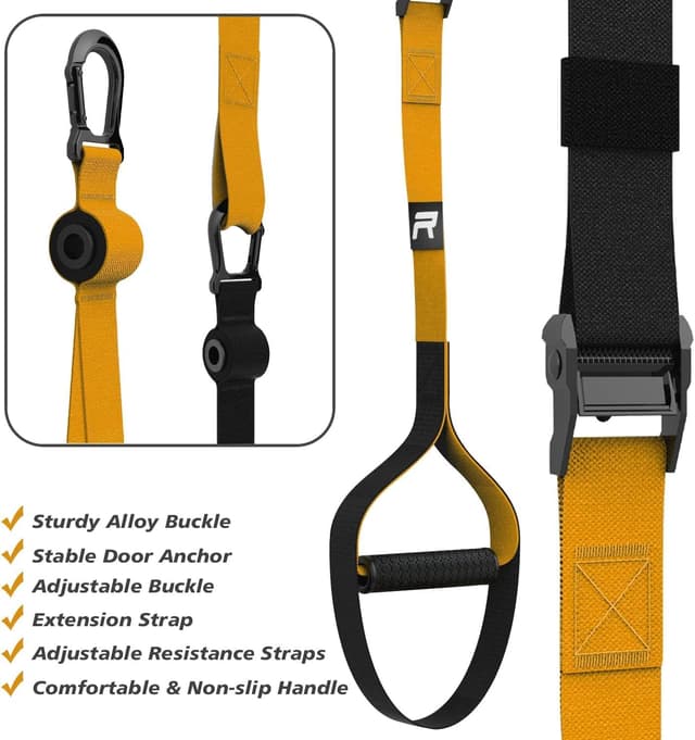 Detalle 2 de RHINOSPORT Sling Trainer Set adjustable suspension trainer