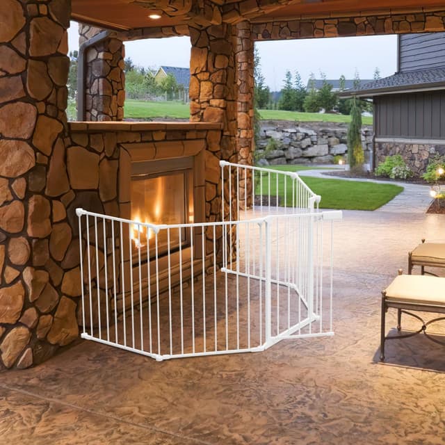 Thumbnail 5 de Ansobea Cancello per Bambini 310 cm Bianco